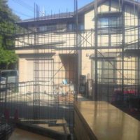 1階壁、2階梁 配筋状況